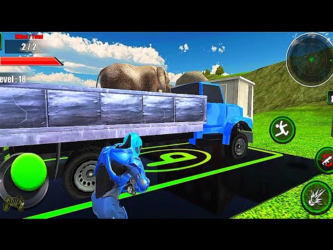 Police Robot Animals Rescue: Animals Rescue And Shooting Enemies Game #4 - Android Gameplay