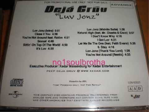 Deja Gruv "I Don't Know Why" (Unreleased 90's R&B)