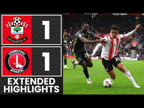 EXTENDED HIGHLIGHTS: Southampton 1-1 Charlton | Championship