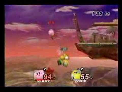 Kirby (Nincodedo) VS Yoshi (CPU)