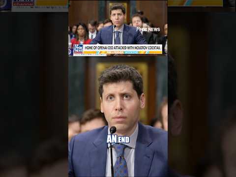 DETAILS: Molotov cocktail thrown at OpenAI CEO’s home #foxnews #news #shorts #ai #california