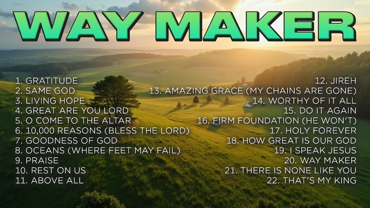 🔴 Best Christian Worship Songs 2025 🙏 Nonstop Praise and Worship Music