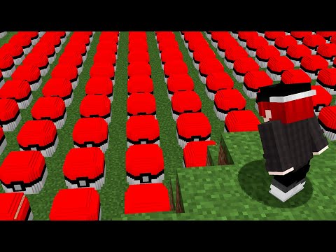 Eu Abri 100 Lucky Blocks Pixelmon no Minecraft Pokémon