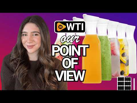 YOUEON 8 Pack 50 Oz Plastic Water Carafe with Lid and Label - WTI product video review