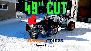 Bobcat snow blower