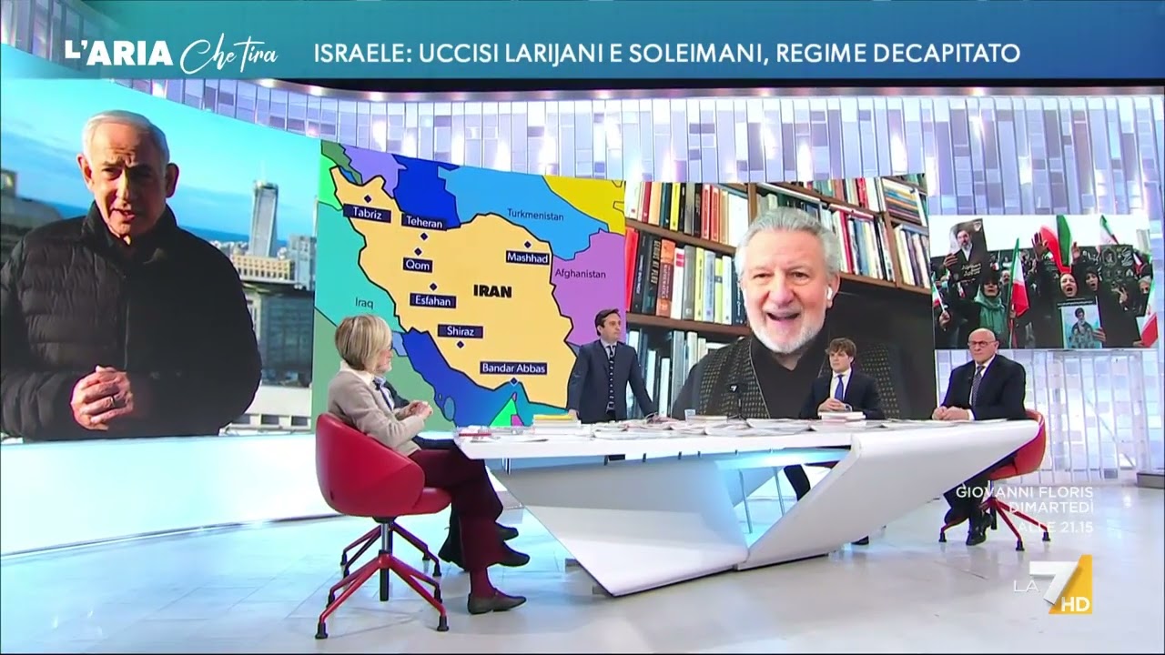 Iran, Piergiorgio Odifreddi: "Netanyahu è un criminale di guerra, è una guerra illegale tra ...