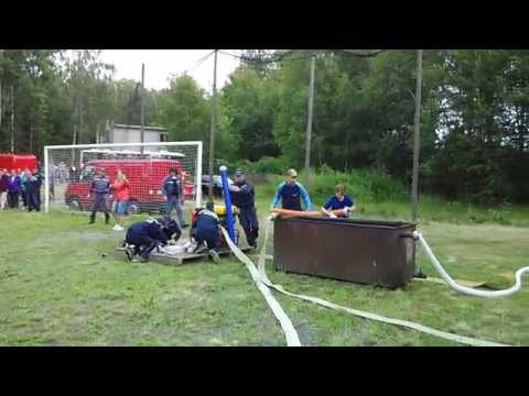 Požární útok - mladí hasiči SDH Kříše