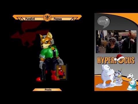 Hyperfocus January - FezWa (Falco) Vs. Asterion | PureEvil (Fox) Melee Pools