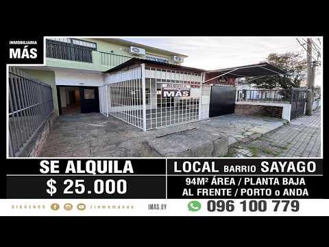 Video de YouTube - Local Comercial Alquiler Sayago Montevideo iMas.uy MC *