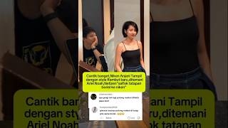 Download lagu Niken Anjani appears with a new hairstyle accompanied by Ariel Noah #shorts #viral mp3