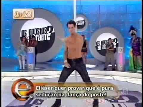 Eliser Dança Pole Dance no da Programa Eliana
