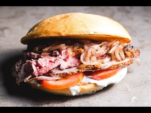 Roasted Lamb Sandwich