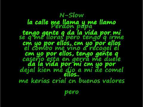 Endo AND Lele Ft. N-Slow.PERDON PAPA*LETRA*
