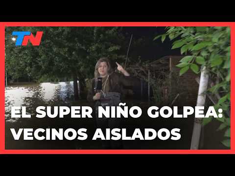 ITATÍ: EL AGUA LLEGA A LA MITAD DE LAS CASAS