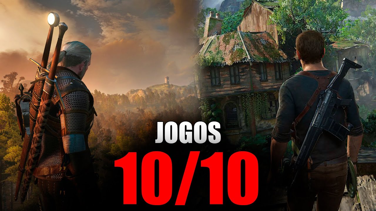 TOP 10 JOGOS 10/10 QUE SÃO SIMPLESMENTE PERFEITOS!