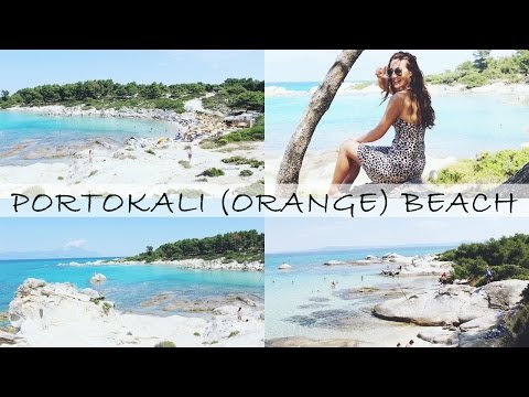 PORTOKALI (Orange) BEACH | Best Sithonia beaches