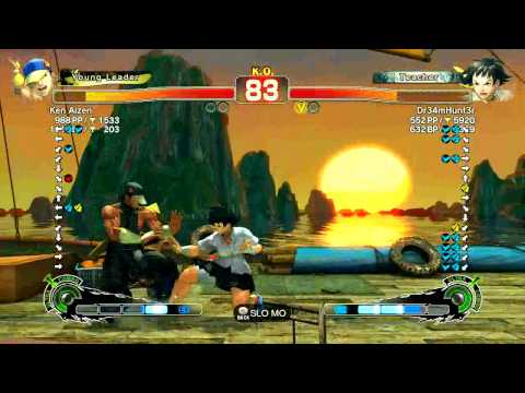 SSF4 AE Yun (Ken Aizen) vs Makoto (Dr34mHunt3r) Xbox LIVE Ranking Match