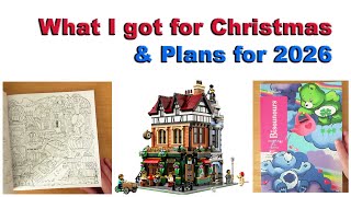 What I got for Christmas & Plans for 2026