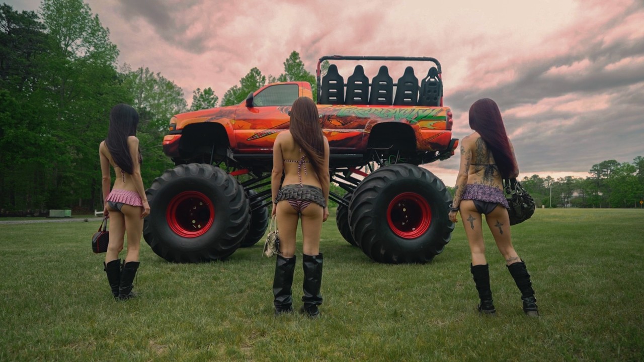 Girls Were Born to be on Monster Trucks
