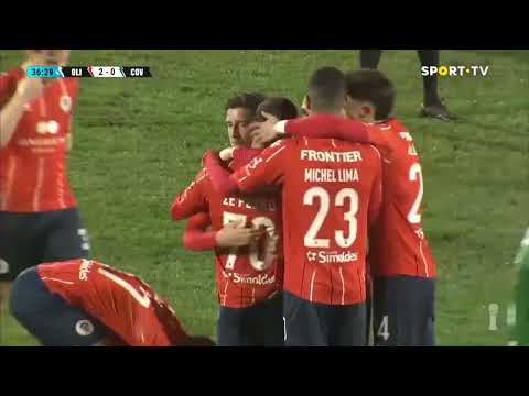 Golo Zé Pedro: UD Oliveirense (2)-0 SC Covilhã - Liga Portugal SABSEG | SPORT TV