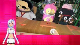 【寿司を握って】VR SUSHI BARで遊ぶ【寿司を撃つ】#ぼななま
