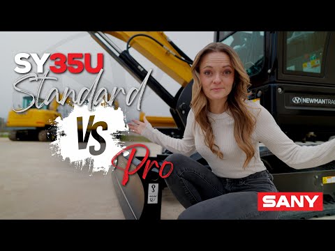 Inside The POWERFUL New Sany SY35U Pro Mini Excavator!