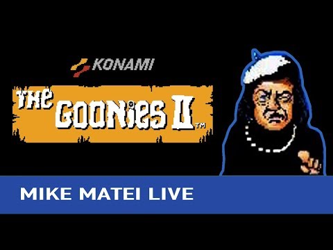 Goonies II (NES) Mike Matei Live