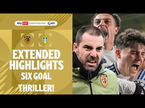 SIX GOAL THRILLER! | Hull City v Leeds United extended highlights
