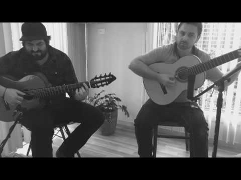 BEIJA FLOR GUITAR DUO - Descendo a Serra (Pixinguinha) - 7 String Acoustic Guitar
