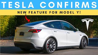 Tesla Confirms New Feature For Model Y &amp; More Updates!