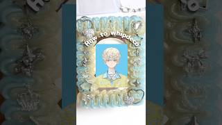 緋八マナイメージのホイップデコ作ってみた🐝🤣推し活｜硬質ケースデコ｜ホイップデコトレカケース　#ハンドメイド #推し活 #にじさんじ #作ってみた