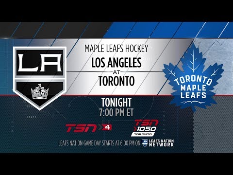 Molson Canadian Leafs Gameday: Los Angeles at Toronto - October 23, 2017