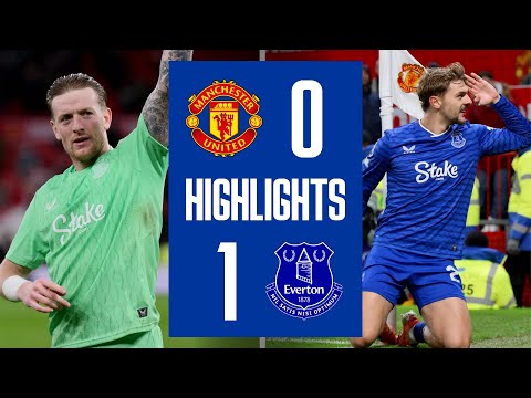 MAN UNITED 0-1 EVERTON | Premier League highlights
