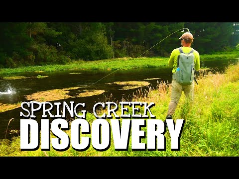 Spring Creek Discovery - Using Google Earth to Discover Spring Creeks & Solid Rainbow & Brown Trout