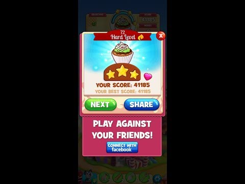Cookie Jam Level 72 Mobile HD 1080p