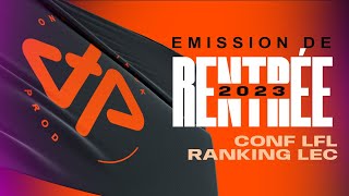 Emission de rentrée 2023