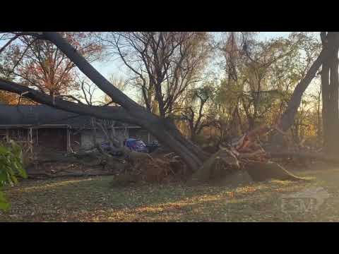 11-01-2019 Warminster PA Extensive Damage and road closures from Tornado Warned storms