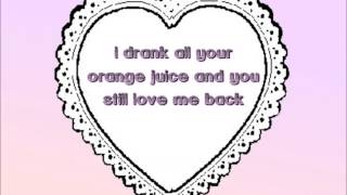 Infinity Crush - Sorry You Broke Your Umbrella (lyrics)