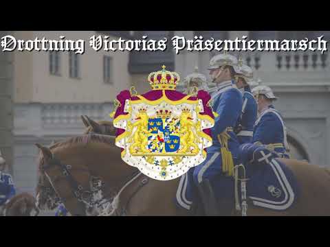 Drottning Viktorias Präsentiermarsch - Swedish military parade march