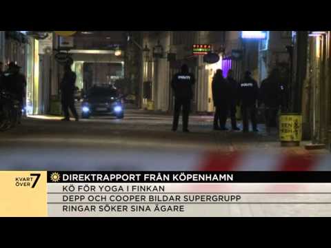 Köpenhamn: Polisen fortsätter utredningen och minneshögtider väntar - Nyhetsmorgon (TV4)