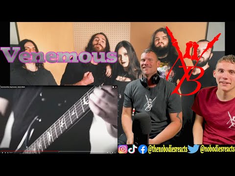 *FIRST REACTION* | Paint It Black (Venomous ft. May Puertas)!
