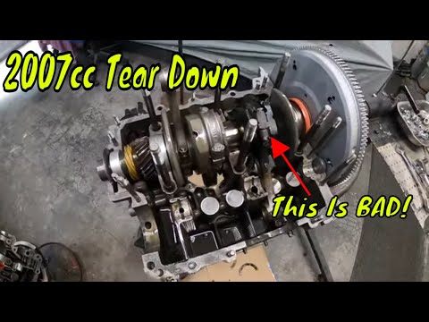Volkswagen Bus 2007cc Single Port Stroker Engine Failure - Tear Down and Inspection