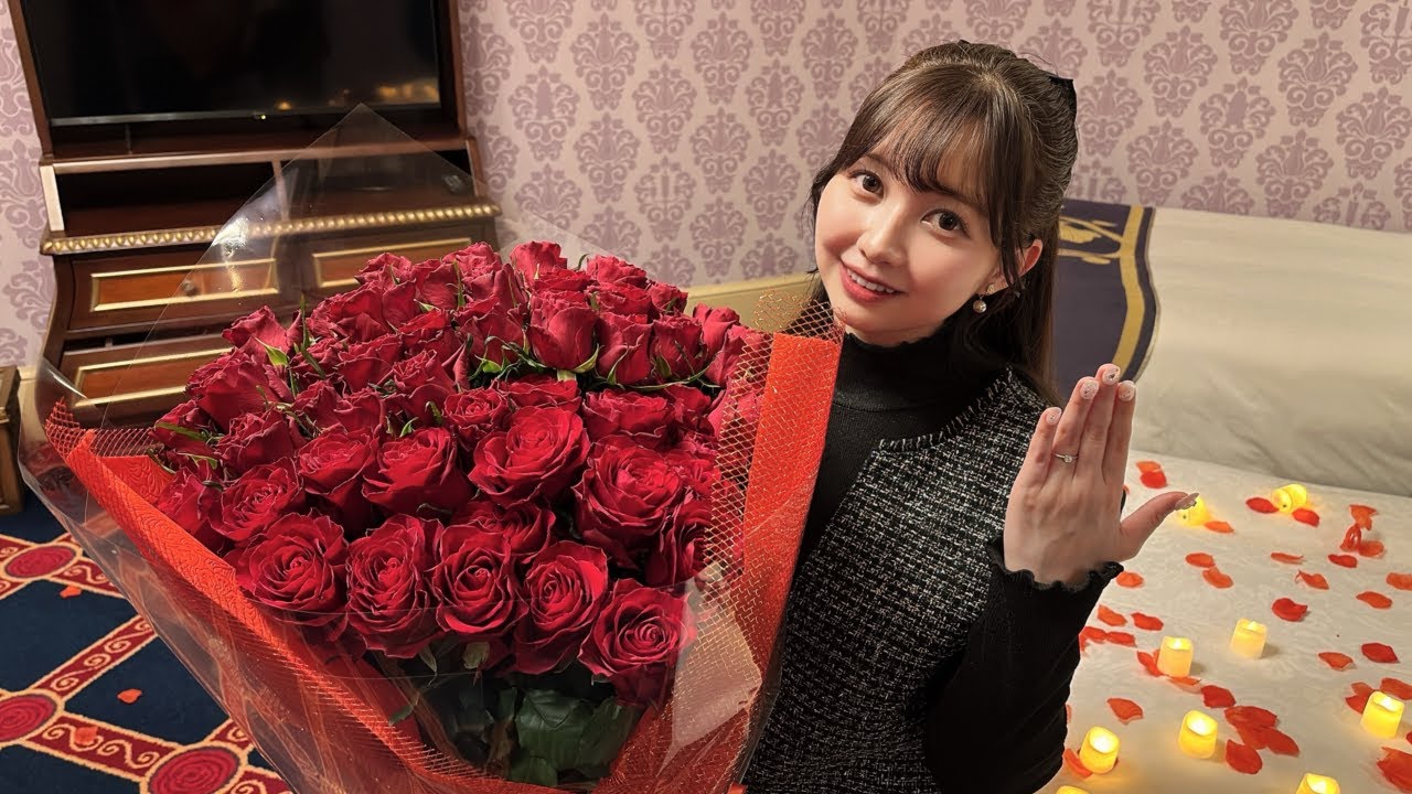 8年付き合っている彼にプロポーズしてもらいました！