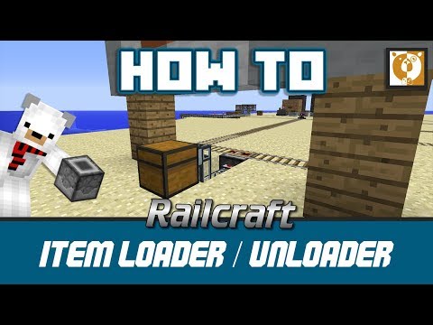 Railcraft - Item loader and item unloader! [Minecraft 1.7.10] - Bear Games How To
