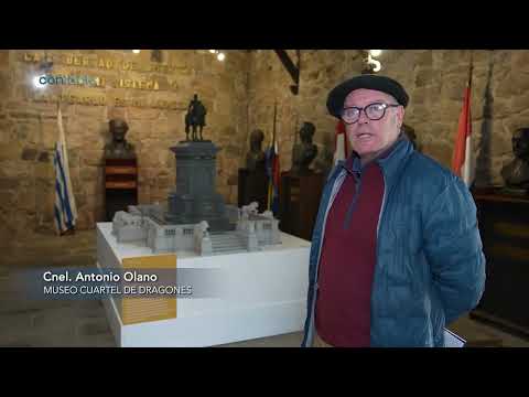 Maqueta del monumento ecuestre al Gral. José Artigas (obra ganadora del concurso del año 1883)