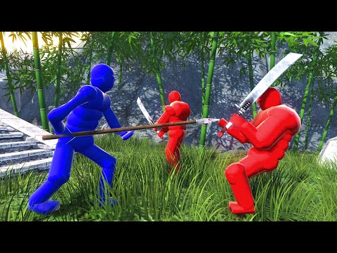 Ai Ragdoll  Npc Fights euphoria physics  Overgrowth