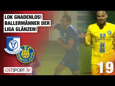 Lok Leipzig merciless! The league's top scorers shine: Altglienicke - 1.FC Lok Leipzig | Regional...