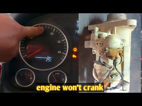 4 Common Problems Resulting to Engine Wont Start or Even CRANK.Man engine