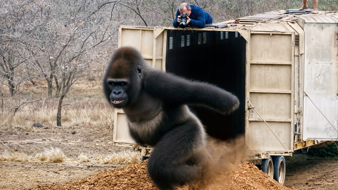 Watch These Animals Being Freed For The First Time