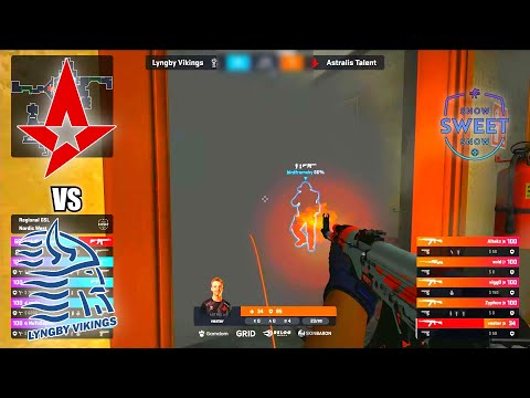 Astralis Talent vs Lyngby Vikings - Snow Sweet Snow 3 | CSGO HIGHLIGHTS